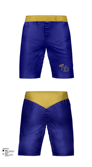 Fight Shorts, Notre Dame High School Wrestling, Wrestling, Teamtime, Team time, sublimation, custom sports apparel, team uniforms, spirit wear, spiritwear, sports uniforms, custom shirts, team store, custom team store, fundraiser sports, apparel fundraiser