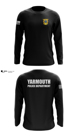 Long Sleeve Performance Shirt, YARMOUTH POLICE DEPARTMENT, Police, Teamtime, Team time, sublimation, custom sports apparel, team uniforms, spirit wear, spiritwear, sports uniforms, custom shirts, team store, custom team store, fundraiser sports, apparel fundraiser