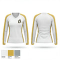 Colorado Oxygen 31839496 Women's Long Sleeve V-neck Shirt - 1