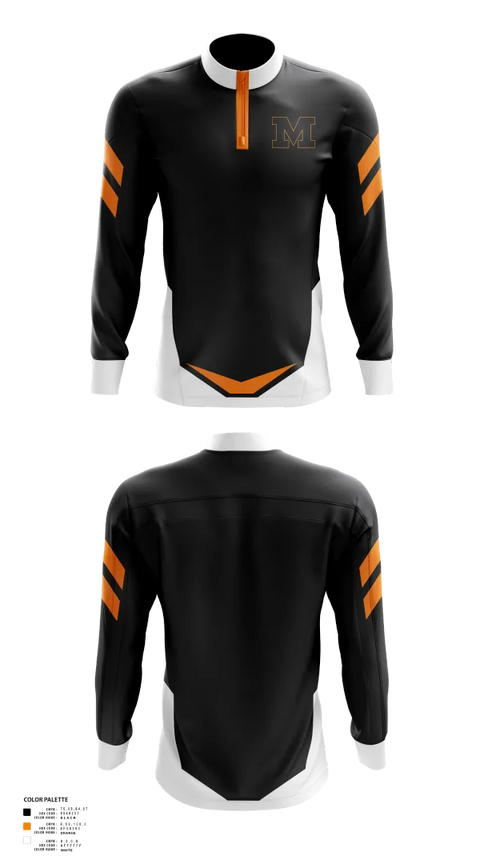 Quarter Zip Jacket, Morris eagles, , Teamtime, Team time, sublimation, custom sports apparel, team uniforms, spirit wear, spiritwear, sports uniforms, custom shirts, team store, custom team store, fundraiser sports, apparel fundraiser