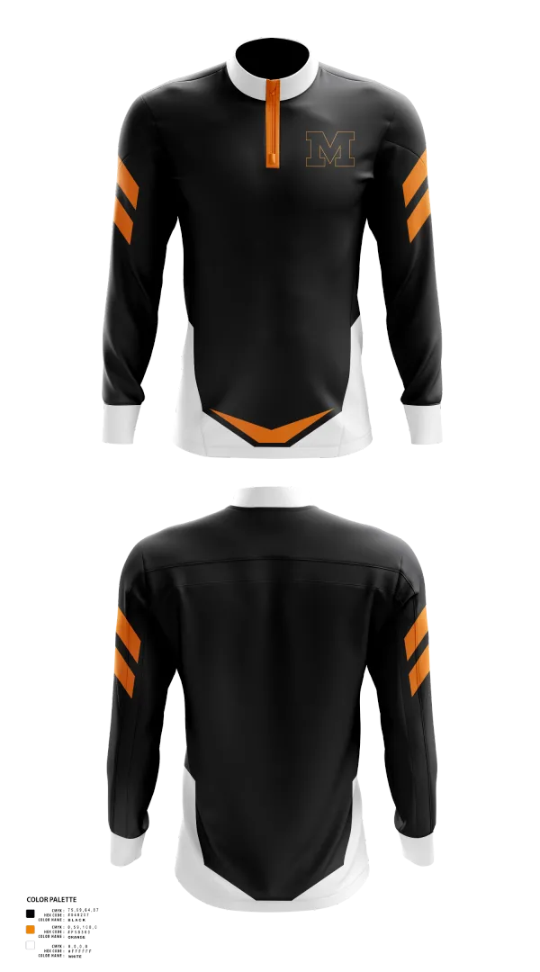 Quarter Zip Jacket, Morris eagles, , Teamtime, Team time, sublimation, custom sports apparel, team uniforms, spirit wear, spiritwear, sports uniforms, custom shirts, team store, custom team store, fundraiser sports, apparel fundraiser