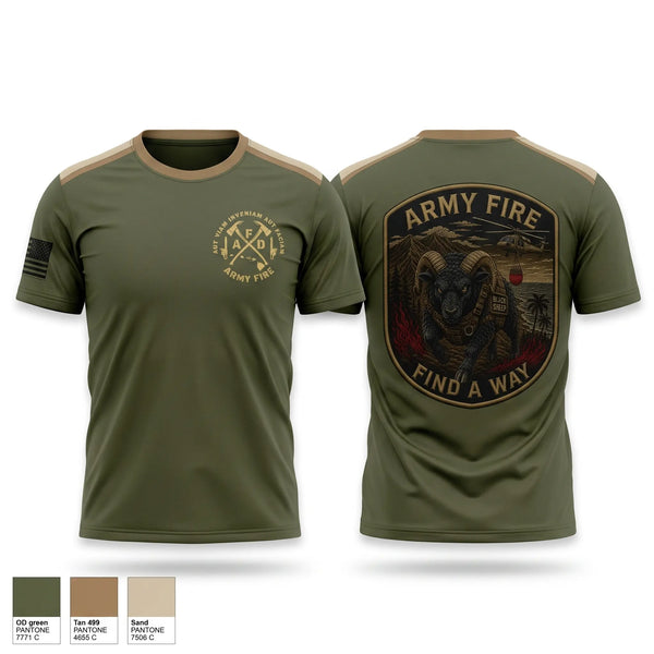 Short Sleeve Performance Shirt, ARMY FIRE, Fire Department, Teamtime, Team time, sublimation, custom sports apparel, team uniforms, spirit wear, spiritwear, sports uniforms, custom shirts, team store, custom team store, fundraiser sports, apparel fundraiser