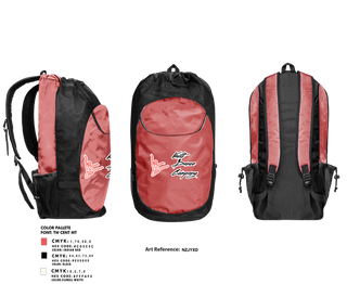 Gear Bag, Vault Dance Company, Cheer, Teamtime, Team time, sublimation, custom sports apparel, team uniforms, spirit wear, spiritwear, sports uniforms, custom shirts, team store, custom team store, fundraiser sports, apparel fundraiser