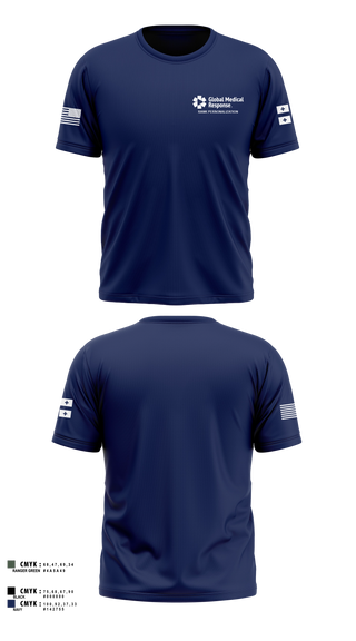 Old School Cotton Shirt, GMR Georgia Honor Guard, EMS/EMT, Teamtime, Team time, sublimation, custom sports apparel, team uniforms, spirit wear, spiritwear, sports uniforms, custom shirts, team store, custom team store, fundraiser sports, apparel fundraiser