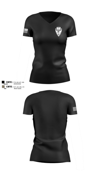 Womens Short Sleeve Vneck Shirt, Osceola County SWAT, Police, Teamtime, Team time, sublimation, custom sports apparel, team uniforms, spirit wear, spiritwear, sports uniforms, custom shirts, team store, custom team store, fundraiser sports, apparel fundraiser