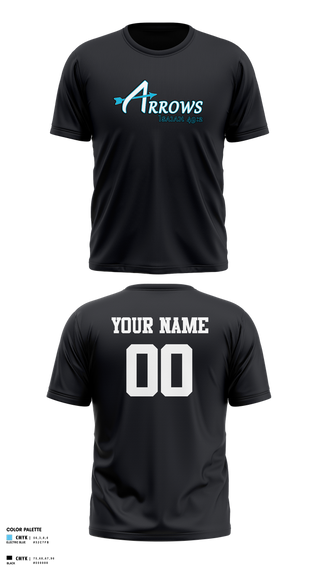 Short Sleeve Performance Shirt, Arrows, Softball, Teamtime, Team time, sublimation, custom sports apparel, team uniforms, spirit wear, spiritwear, sports uniforms, custom shirts, team store, custom team store, fundraiser sports, apparel fundraiser