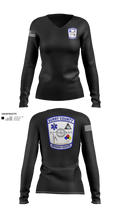 Surry County EMS 14751305 Women's Long Sleeve V-neck Shirt - 21