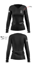 CPD 86th PCT 10771895 Women's Long Sleeve V-neck Shirt - 100