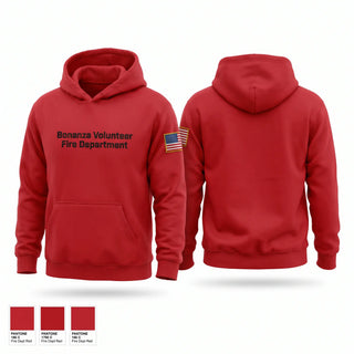 Hoodie, Bonanza Volunteer Fire Department, Fire Department, Teamtime, Team time, sublimation, custom sports apparel, team uniforms, spirit wear, spiritwear, sports uniforms, custom shirts, team store, custom team store, fundraiser sports, apparel fundraiser