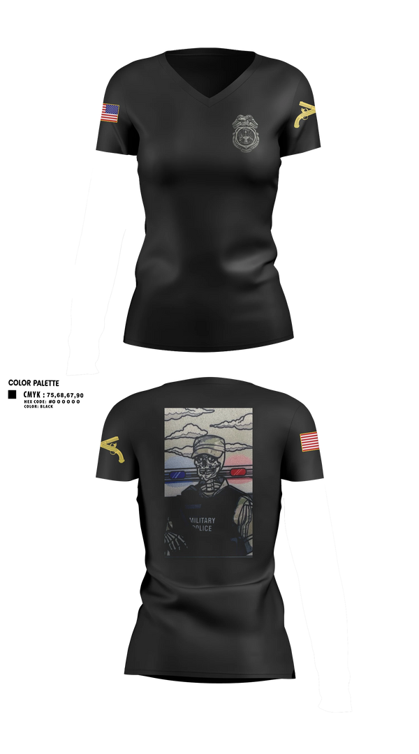 Womens Short Sleeve Vneck Shirt, 13th MDBFort Jackson LEA, Army, Teamtime, Team time, sublimation, custom sports apparel, team uniforms, spirit wear, spiritwear, sports uniforms, custom shirts, team store, custom team store, fundraiser sports, apparel fundraiser