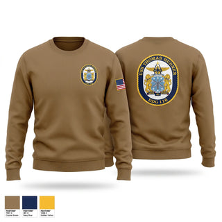 Crew Neck Sweatshirt, Thomas Hudner, Navy, Teamtime, Team time, sublimation, custom sports apparel, team uniforms, spirit wear, spiritwear, sports uniforms, custom shirts, team store, custom team store, fundraiser sports, apparel fundraiser