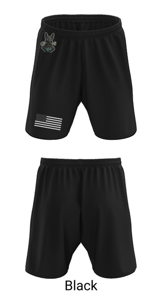 Athletic Shorts With Pockets, Willoughby K9, Police, Teamtime, Team time, sublimation, custom sports apparel, team uniforms, spirit wear, spiritwear, sports uniforms, custom shirts, team store, custom team store, fundraiser sports, apparel fundraiser