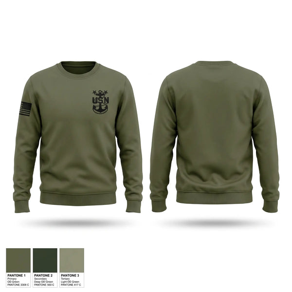 Crew Neck Sweatshirt, The GOAT Locker gear, Navy, Teamtime, Team time, sublimation, custom sports apparel, team uniforms, spirit wear, spiritwear, sports uniforms, custom shirts, team store, custom team store, fundraiser sports, apparel fundraiser