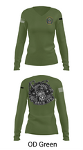 DDG 103 10748944 Women's Long Sleeve V-neck Shirt - 54