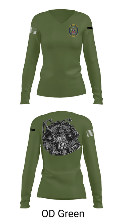 DDG 103 10748944 Women's Long Sleeve V-neck Shirt - 54