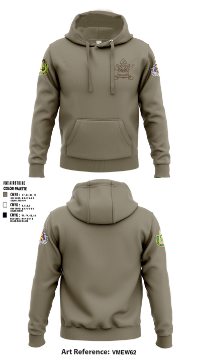 4th/104th BN (CA/PO) 7380170 Hoodie - 5