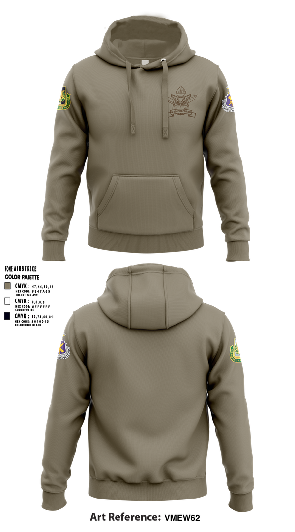 Hoodie, 4th/104th BN (CA/PO), , Teamtime, Team time, sublimation, custom sports apparel, team uniforms, spirit wear, spiritwear, sports uniforms, custom shirts, team store, custom team store, fundraiser sports, apparel fundraiser