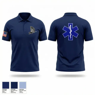 Short Sleeve Performance Polo, Hawk Springs Fire and Rescue, EMS/EMT, Teamtime, Team time, sublimation, custom sports apparel, team uniforms, spirit wear, spiritwear, sports uniforms, custom shirts, team store, custom team store, fundraiser sports, apparel fundraiser