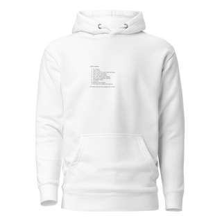 Unisex Hoodie - 1 - White