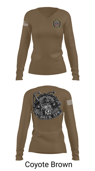 DDG 103 OD 52458326 Women's Long Sleeve V-neck Shirt - 16
