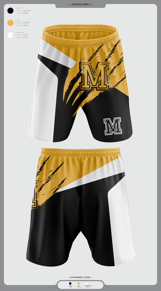 Athletic Shorts With Pockets, Marceline Tigers, , Teamtime, Team time, sublimation, custom sports apparel, team uniforms, spirit wear, spiritwear, sports uniforms, custom shirts, team store, custom team store, fundraiser sports, apparel fundraiser