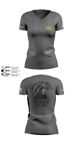 Womens Short Sleeve Vneck Shirt, CyBOLC 25-006, , Teamtime, Team time, sublimation, custom sports apparel, team uniforms, spirit wear, spiritwear, sports uniforms, custom shirts, team store, custom team store, fundraiser sports, apparel fundraiser