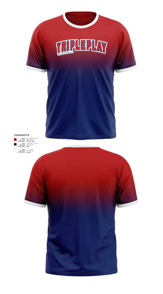 Short Sleeve Performance Shirt, TRIPLEPLAY, Baseball, Teamtime, Team time, sublimation, custom sports apparel, team uniforms, spirit wear, spiritwear, sports uniforms, custom shirts, team store, custom team store, fundraiser sports, apparel fundraiser