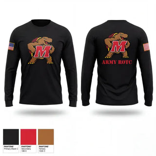 Long Sleeve Performance Shirt, UMD ROTC, Army, Teamtime, Team time, sublimation, custom sports apparel, team uniforms, spirit wear, spiritwear, sports uniforms, custom shirts, team store, custom team store, fundraiser sports, apparel fundraiser