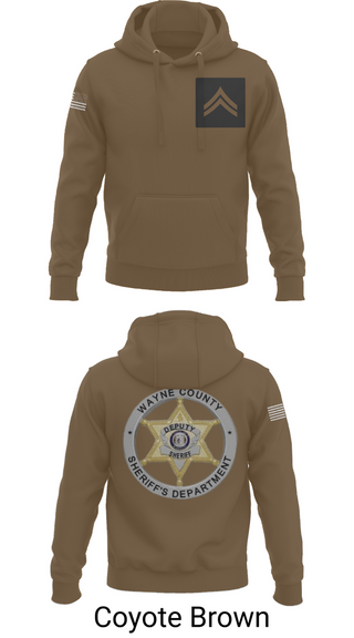 Hoodie, Wayne County Sheriff’s Department, Police, Teamtime, Team time, sublimation, custom sports apparel, team uniforms, spirit wear, spiritwear, sports uniforms, custom shirts, team store, custom team store, fundraiser sports, apparel fundraiser
