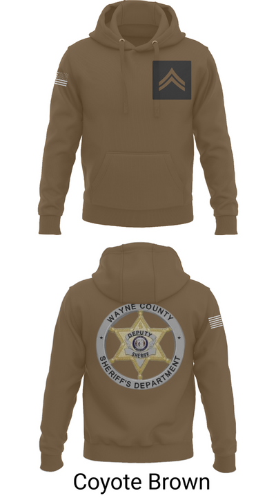 Wayne County Sheriff’s Department 8145507 Hoodie - 17