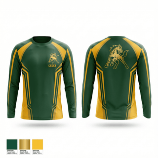 Long Sleeve Performance Shirt, San Marin Mustngs, Cheer, Teamtime, Team time, sublimation, custom sports apparel, team uniforms, spirit wear, spiritwear, sports uniforms, custom shirts, team store, custom team store, fundraiser sports, apparel fundraiser