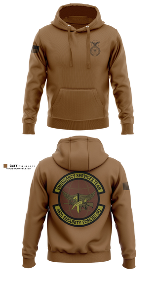 Hoodie, 452d Security Forces Squadron, Air Force, Teamtime, Team time, sublimation, custom sports apparel, team uniforms, spirit wear, spiritwear, sports uniforms, custom shirts, team store, custom team store, fundraiser sports, apparel fundraiser