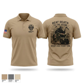 Short Sleeve Performance Polo, 441, Army, Teamtime, Team time, sublimation, custom sports apparel, team uniforms, spirit wear, spiritwear, sports uniforms, custom shirts, team store, custom team store, fundraiser sports, apparel fundraiser