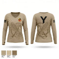 F-60th ADA 59616797 Women's Long Sleeve V-neck Shirt - 1