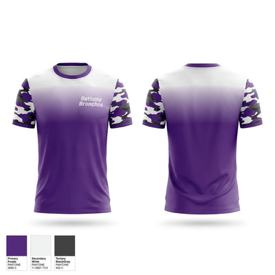 Bethany Bronchos Short Sleeve Performance Shirt - 1