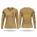 Murray County Sheriff’s Office Women's Long Sleeve V-neck Shirt - 1