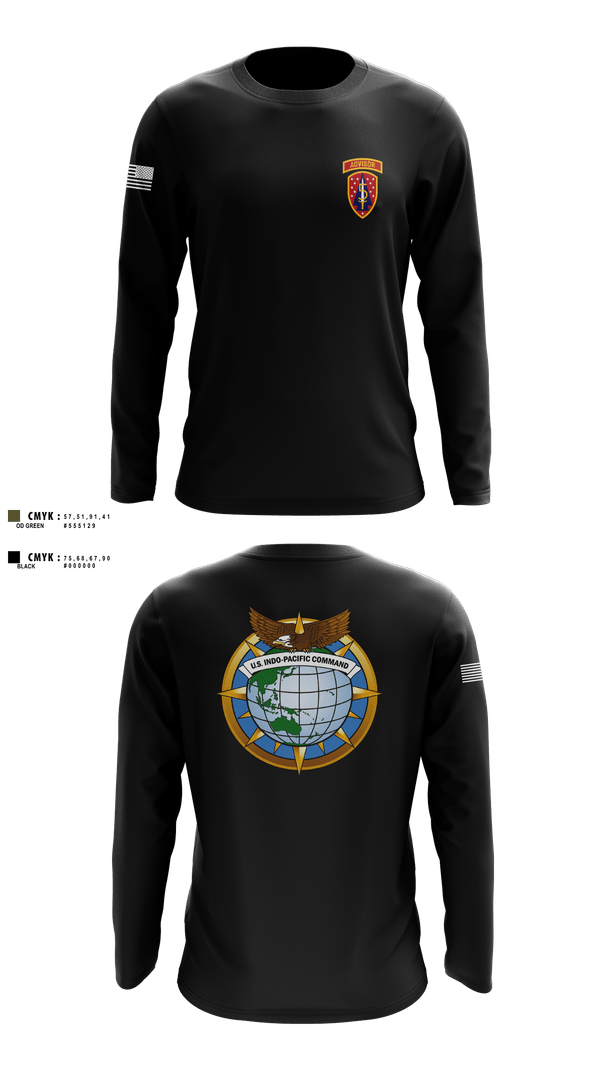 Long Sleeve Performance Shirt, 5th SFAB, , Teamtime, Team time, sublimation, custom sports apparel, team uniforms, spirit wear, spiritwear, sports uniforms, custom shirts, team store, custom team store, fundraiser sports, apparel fundraiser