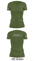 Barren County TAC Team 38222509 Women's Short Sleeve V-neck Shirt - 46