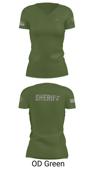 Womens Short Sleeve Vneck Shirt, Barren County TAC Team, , Teamtime, Team time, sublimation, custom sports apparel, team uniforms, spirit wear, spiritwear, sports uniforms, custom shirts, team store, custom team store, fundraiser sports, apparel fundraiser