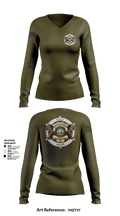 Alex E. Jones for Jailer 2026 65604451 Women's Long Sleeve V-neck Shirt - 101