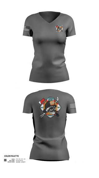 Womens Short Sleeve Vneck Shirt, Forgotten Coast F.O.O.L.S., , Teamtime, Team time, sublimation, custom sports apparel, team uniforms, spirit wear, spiritwear, sports uniforms, custom shirts, team store, custom team store, fundraiser sports, apparel fundraiser