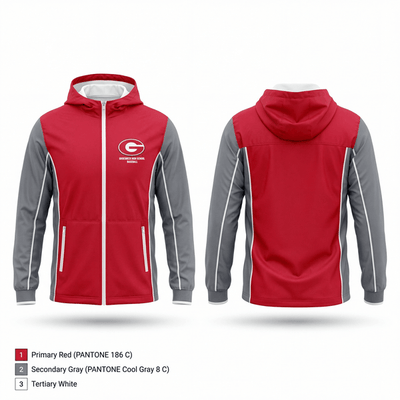 Groesbeck High School Baseball 7019891 Windbreaker - 1