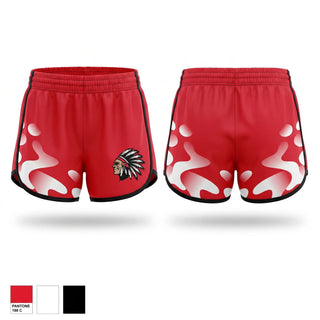 Womens Shorts, Redskins, Softball, Teamtime, Team time, sublimation, custom sports apparel, team uniforms, spirit wear, spiritwear, sports uniforms, custom shirts, team store, custom team store, fundraiser sports, apparel fundraiser