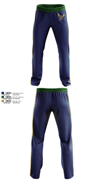 La Costa Canyon Mavericks Football 75802919 Sweatpants - 2