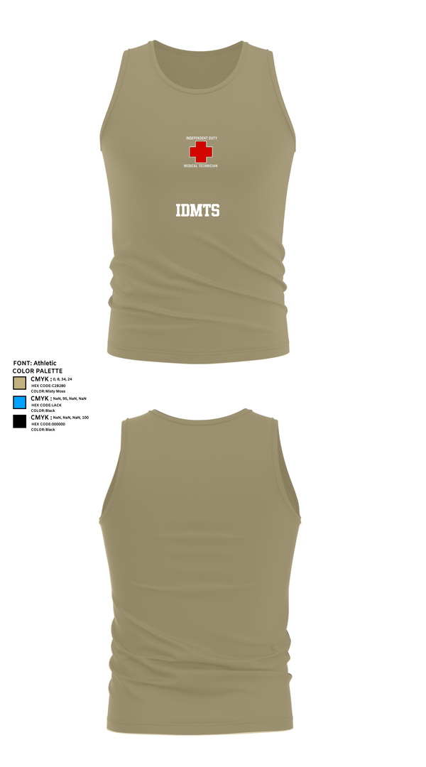 Tank Top, IDMTs, Air Force, Teamtime, Team time, sublimation, custom sports apparel, team uniforms, spirit wear, spiritwear, sports uniforms, custom shirts, team store, custom team store, fundraiser sports, apparel fundraiser