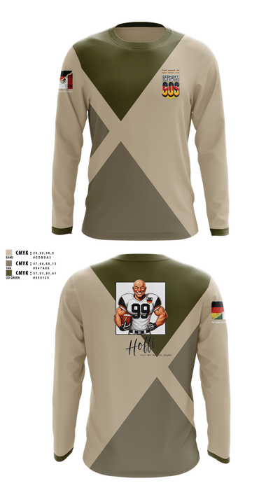 Germany Oldstars 85636680 Long Sleeve Performance Shirt 1
