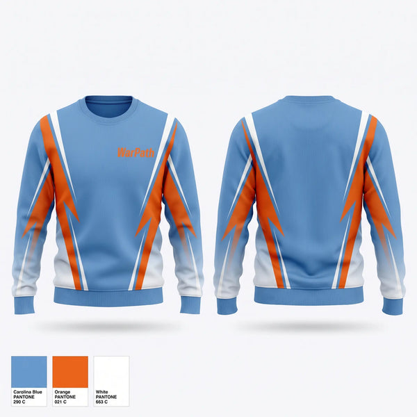Crew Neck Sweatshirt, WarPath, Softball, Teamtime, Team time, sublimation, custom sports apparel, team uniforms, spirit wear, spiritwear, sports uniforms, custom shirts, team store, custom team store, fundraiser sports, apparel fundraiser