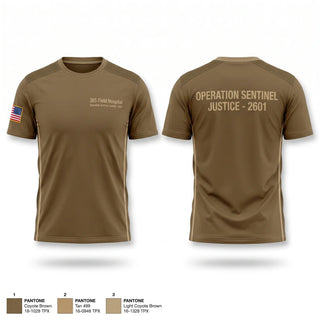 Old School Cotton Feel Shirt, 385 Field Hospital, Army, Teamtime, Team time, sublimation, custom sports apparel, team uniforms, spirit wear, spiritwear, sports uniforms, custom shirts, team store, custom team store, fundraiser sports, apparel fundraiser