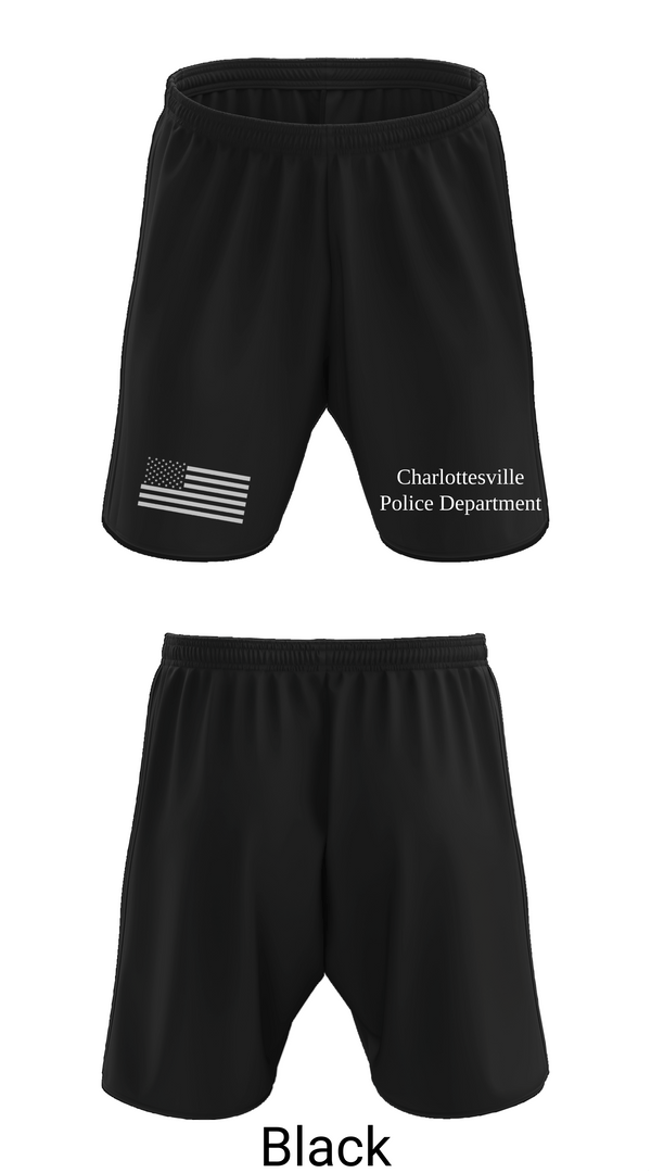 Athletic Shorts With Pockets, Charlottesville Police Department, Police, Teamtime, Team time, sublimation, custom sports apparel, team uniforms, spirit wear, spiritwear, sports uniforms, custom shirts, team store, custom team store, fundraiser sports, apparel fundraiser
