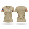 Rm 110 Women's Short Sleeve V-neck Shirt - 1
